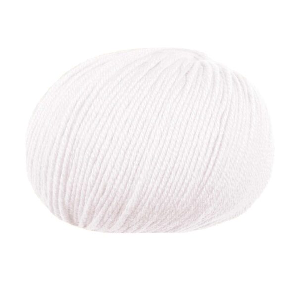 Gomitolo Masnà Aloe Vera colore 10001 Gomitolo Masnà Aloe Vera 100% Pura Lana Vergine Merino Extrafine