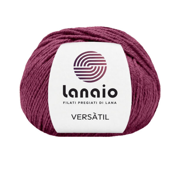 Versàtil - Filato Cotone e Lana Merino Extrafine Irrestringibile Soffice e Traspirante Per Ferri/Uncinetto 4-5mm (50g / 125m)